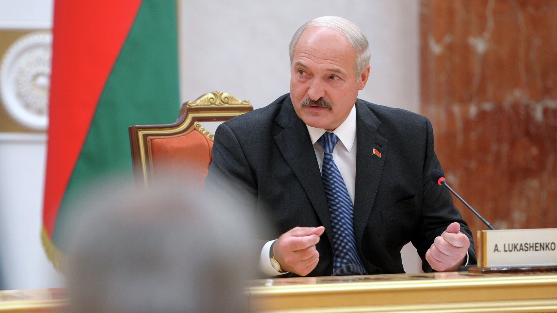 Лукашенко: реальным риском для Белоруссии является конфликт на Украине